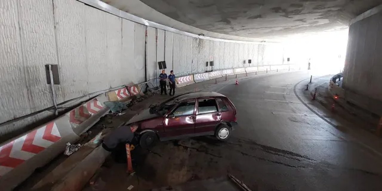 Samsun’da ucube alt geçitte kaza! 5 yaralı var