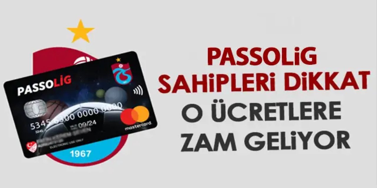 Passolig Kartı Nedir, Nasıl Alınır, ücreti ne kadar? Passolig kart ücretine zam