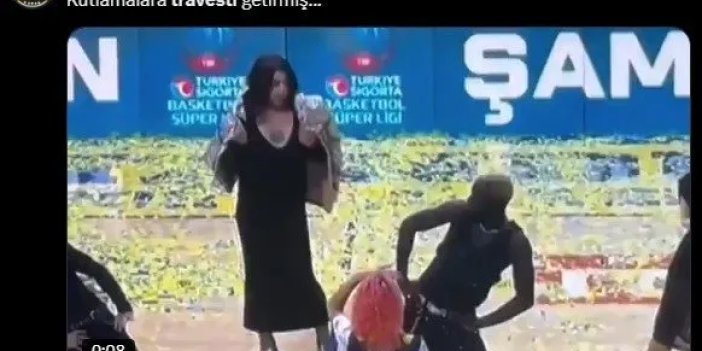 Mecnun Giasar tepki çekti! Fenerbahçe Beko şampiyonluk kutlamasında 'travesti şov' isyanı!