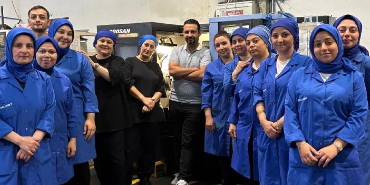 Samsunlu kadınlar CNT torna operatörü eğitimi aldı!