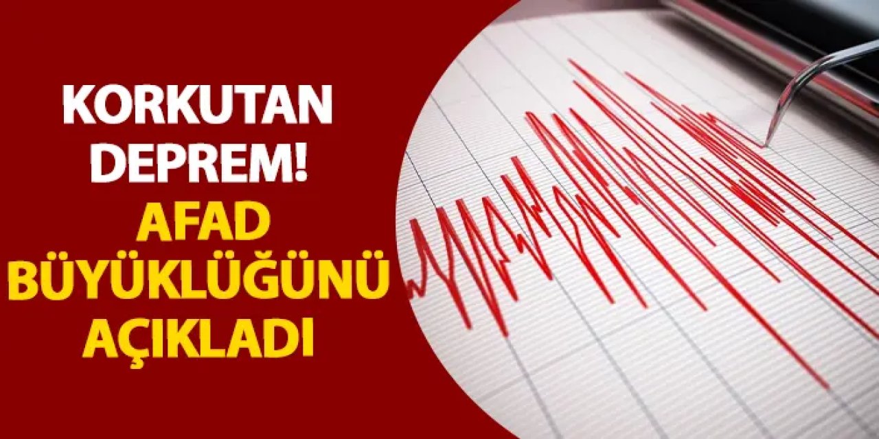Sivas’ın Ulaş İlçesinde 3,9 Büyüklüğünde Deprem Meydana Geldi