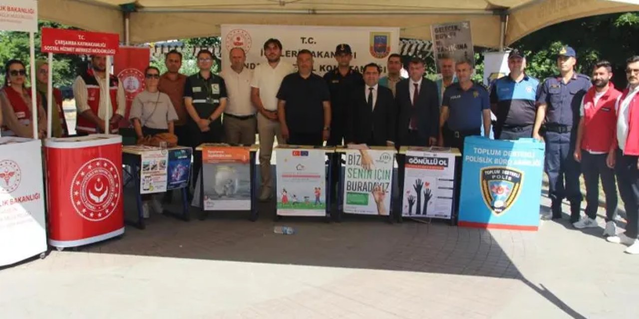 Samsun’da bağımlılıkla mücadele dikkat çekildi!