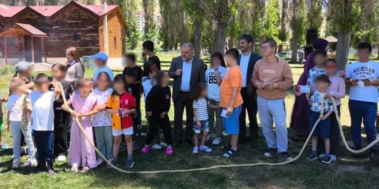 Bayburt’ta yetim çocuklar ve aileleri piknikte buluştu!