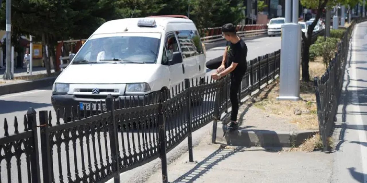 Samsun’da bariyerler onarıldı ihlaller durmadı!