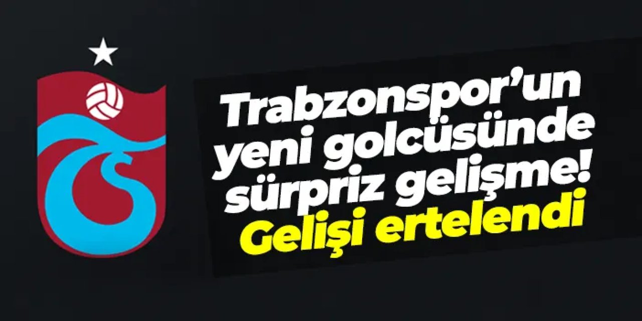 Trabzonspor’un yeni golcüsünde sürpriz gelişme! Onuachu’nun gelişi ertelendi