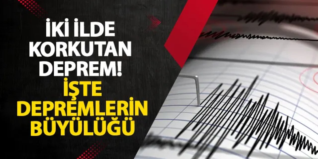 Sivas’ta deprem mi oldu? Hatay’da deprem mi oldu? Deprem mi oldu? Kaç büyüklüğünde deprem oldu?