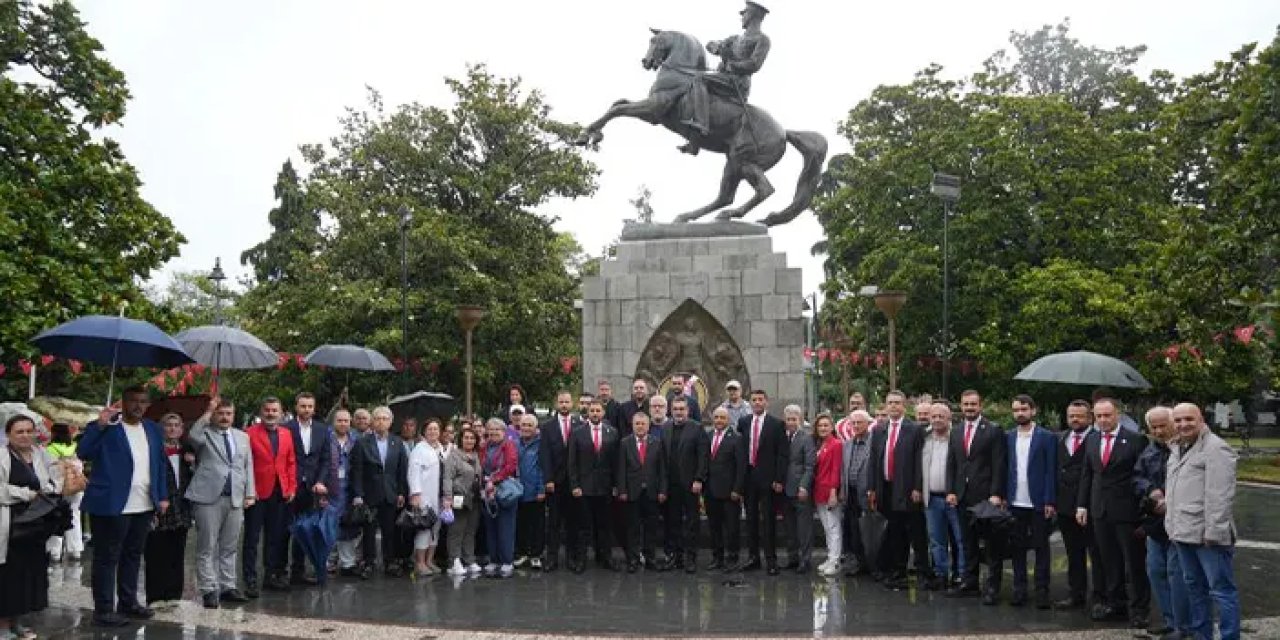 Samsunspor 60 yaşında! Onur Anıtı'nda tören yapıldı