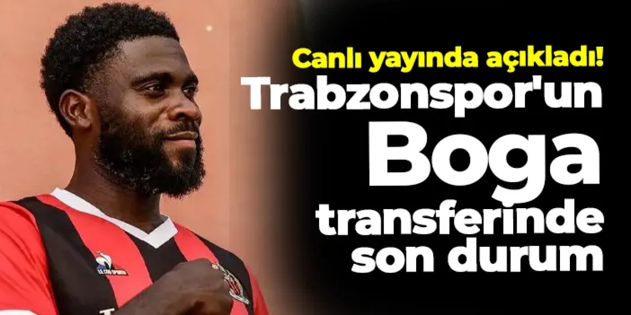 Trabzonspor, Jeremie Boga transferinde kiralama seçeneğini değerlendiriyor
