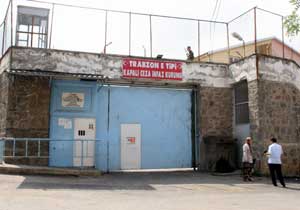 Trabzon cezaevine tel örgü