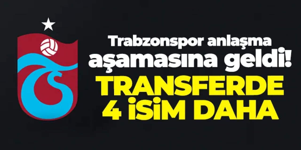 Trabzonspor şampiyonluk kadrosunu kuruyor! 2 milli yıldız imza aşamasında