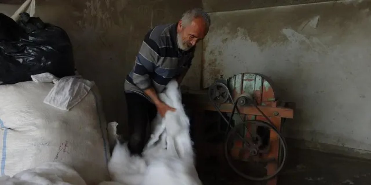 Giresun’da hallaç ustası mesleğini yaşatmak için gayret ediyor