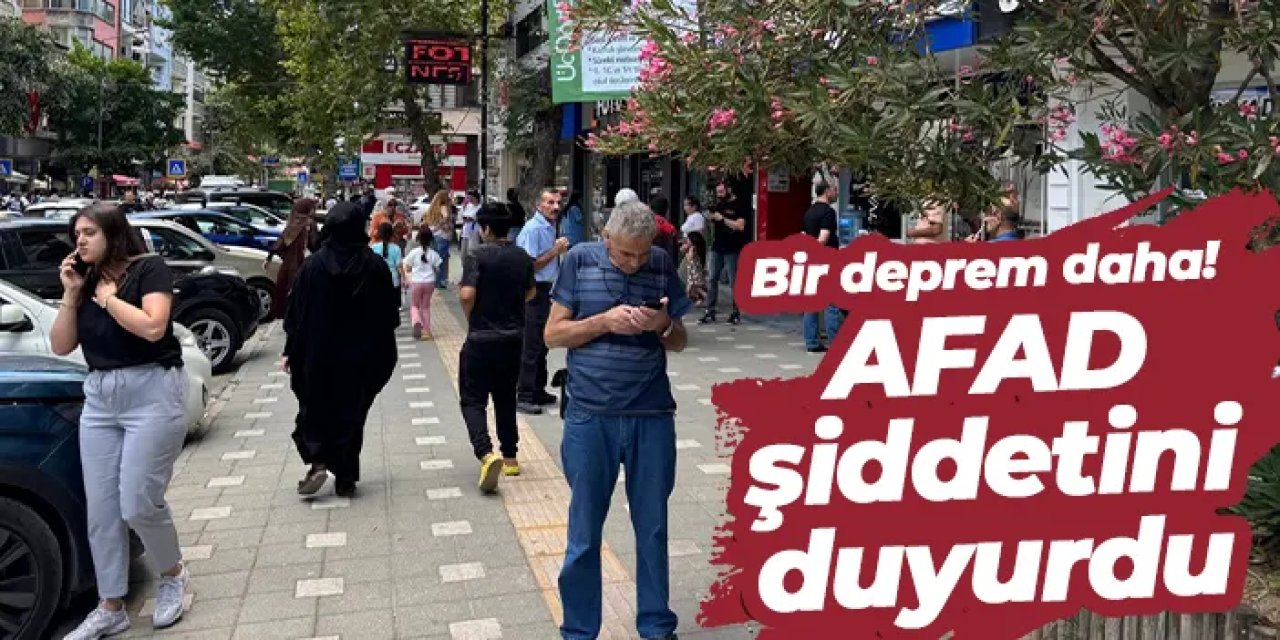 Bursa'da deprem mi oldu? Kaç büyüklüğünde deprem oldu? İstanbul ve çevre illerde de hissedildi!