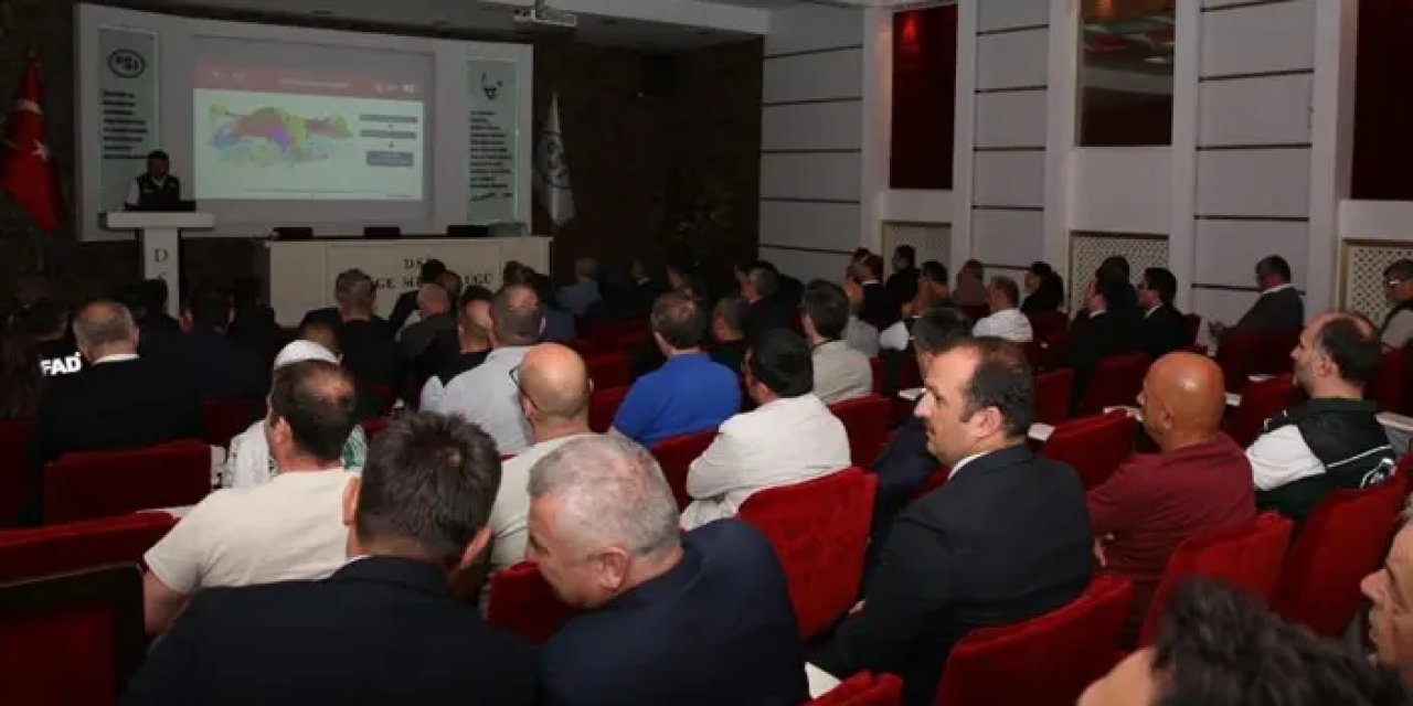 Samsun’da taşkın riski ele alındı!