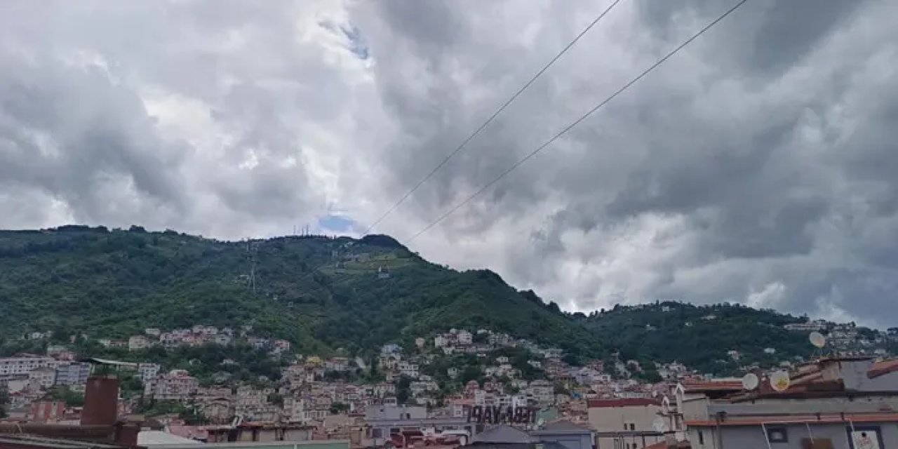 Ordu için yağış uyarısı yapıldı! Çok kuvvetli ve şiddetli