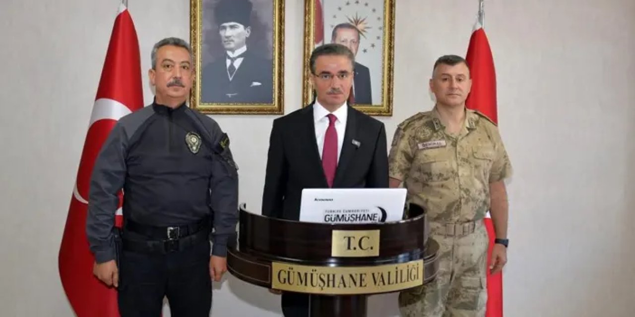 Gümüşhane Valisi Baruş haziran ayı asayiş rakamlarını açıkladı!