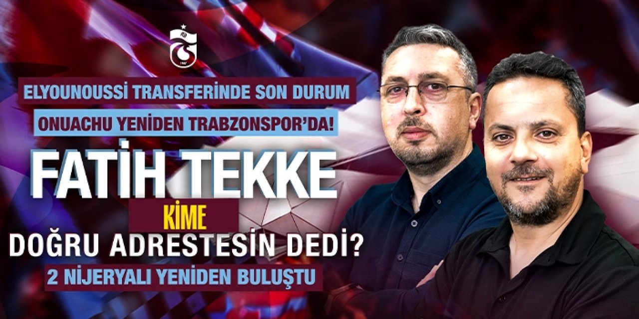 Trabzonspor'un Elyounoussi transferinde son durum! 2 Nijeryalı yeniden buluştu