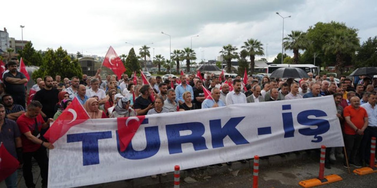 TÜRK-İŞ’ten Samsun’da adil sözleşme çağrısı!