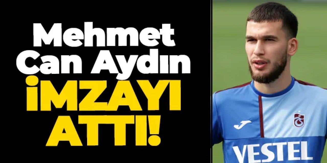 Mehmet Can Aydın imzayı attı! İşte yeni takımı