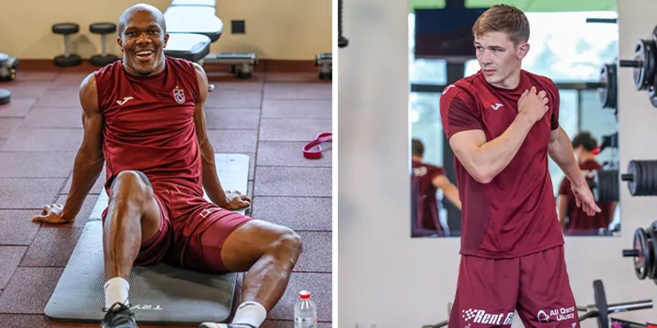 Trabzonspor salonda kuvvet çalıştı!