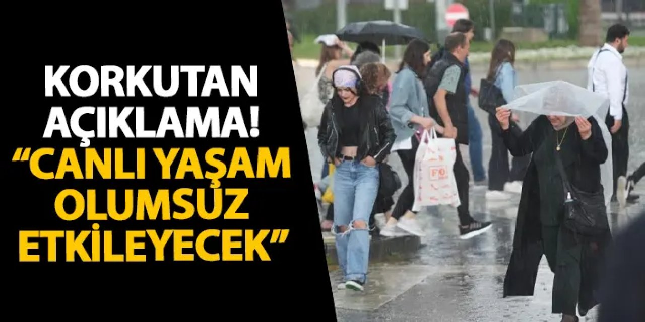 Samsun’dan korkutan açıklama! “Canlı yaşam olumsuz etkileyecek”