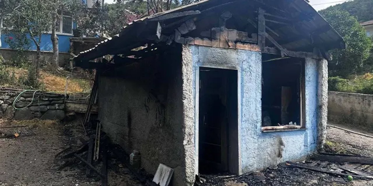 Samsun Vezirköprü’de kiler yangını! Mahalleli alevlere müdahale etti