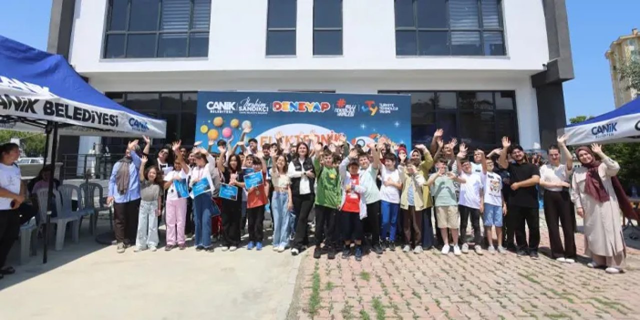 Samsun Canik Özdemir Bayraktar Keşif Kampüsü öğrencileri bilim ile buluşturuyor!