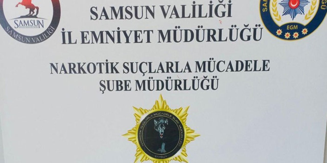 Samsun’da uyuşturucu operasyonu! Yüzlerce ecza hap ele geçirildi