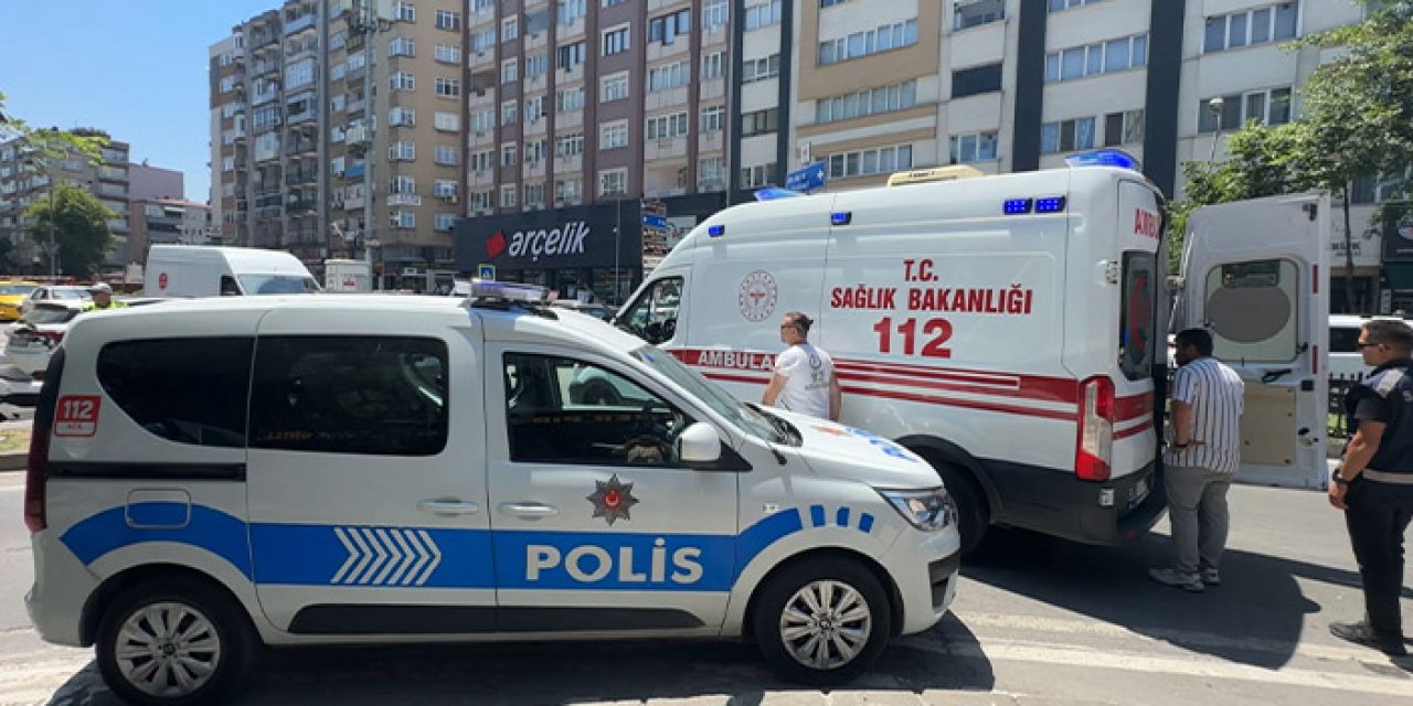 Samsun'da motosiklet ile otomobil kavşakta çarpıştı! Yaralılar var