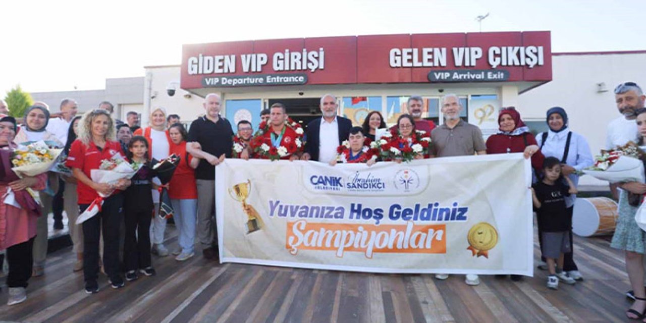 Canikli özel sporculardan Avrupa şampiyonluğu! Türkiye'nin gururu oldular