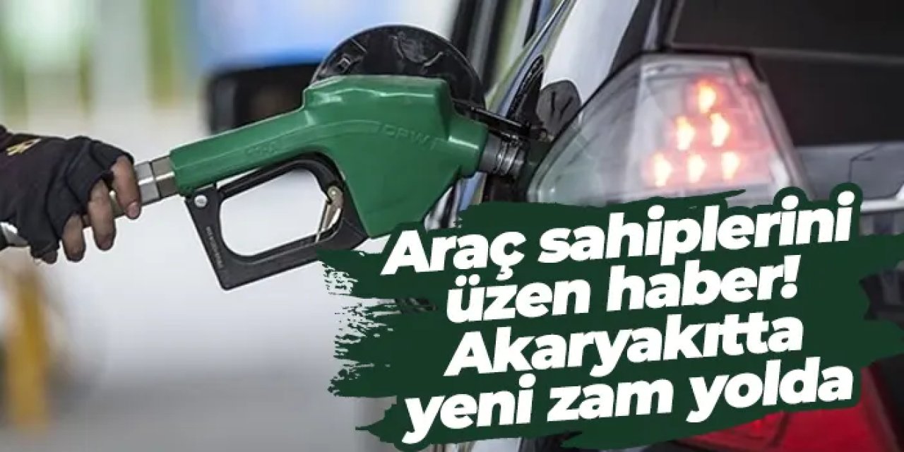 Akaryakıta bir zam daha geliyor! Litre fiyatı 55 TL’ye dayanacak! Trabzon'da güncel akaryakıt fiyatları