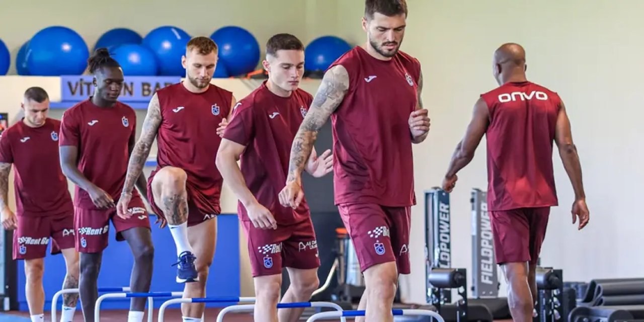 Trabzonspor'da yeni sezon hazırlıkları hız kesmeden devam ediyor!