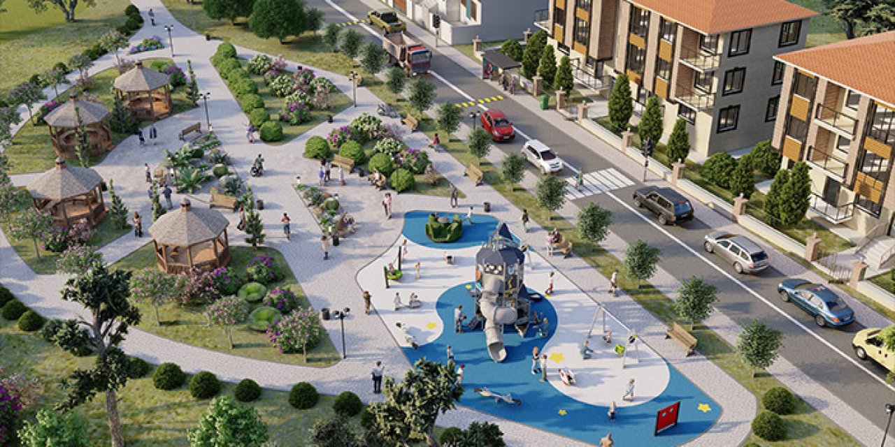 Samsun'un üç ilçesi yeni parklarla güzelleşiyor!