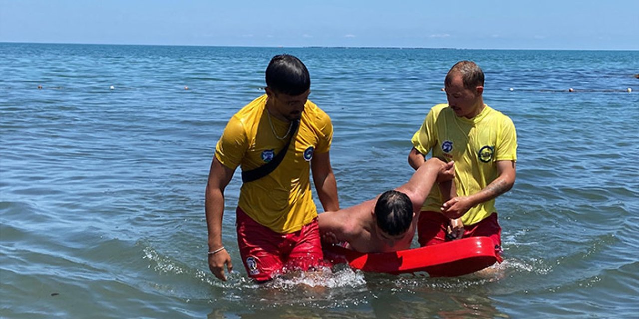 Ordu'da bir ayda 28 kişi boğulmaktan kurtarıldı
