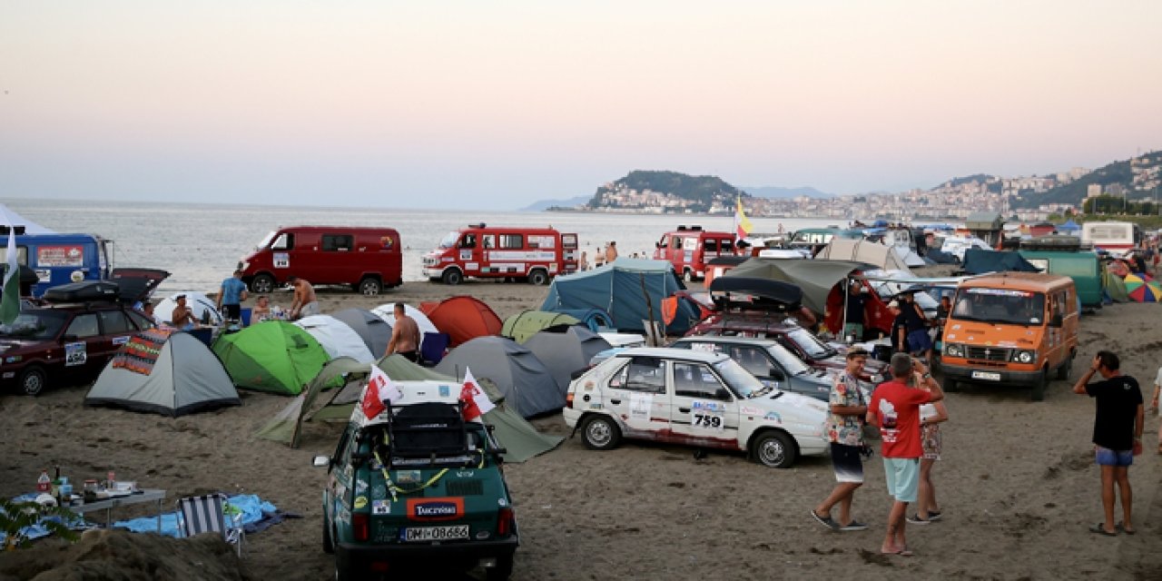 Zlombol Rallisi Giresun’da sona erdi! Polonya’dan Karadeniz’e