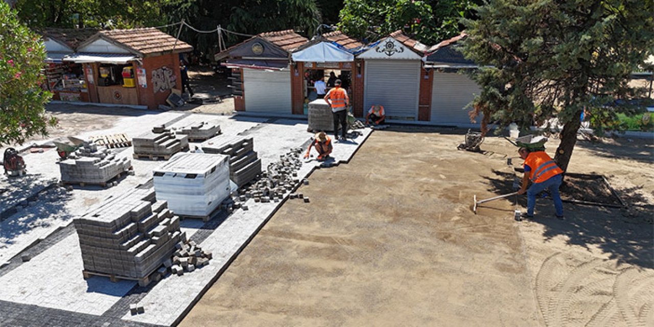 Ordu, Atatürk parkı baştan aşağıya yeniliyor