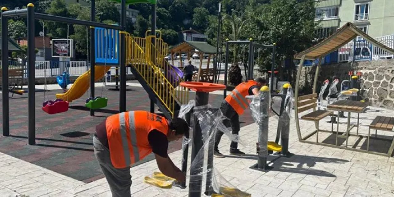 Samsun'un Canik Belediye Başkanı 77. parkın hizmete açıldığını duyurdu!