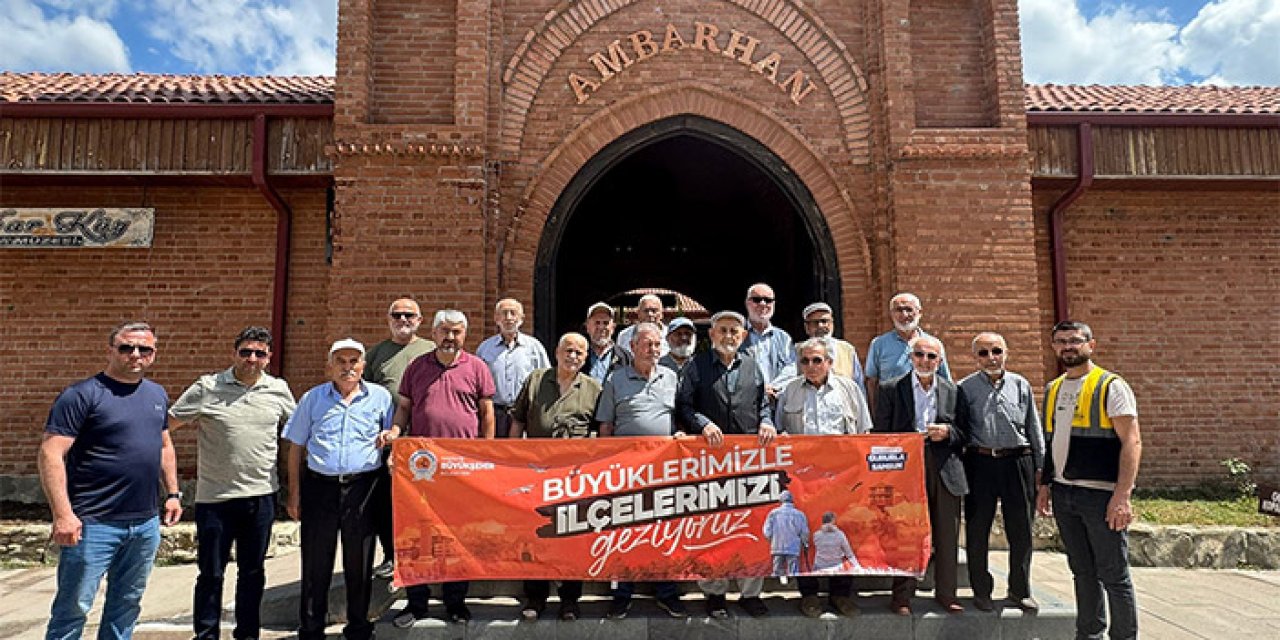 Samsun'da yaşlılara tarihi ve kültürel gezi morali!