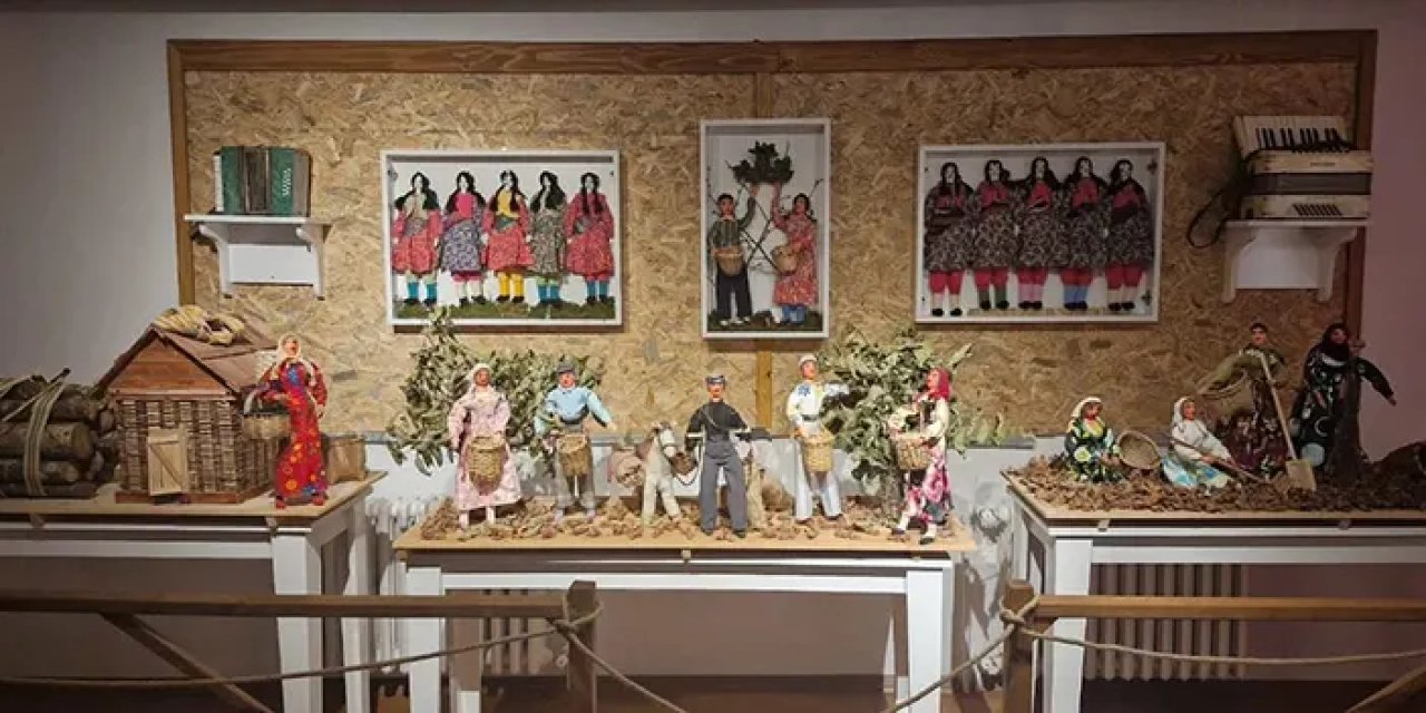 Giresun’un kültürel mirası kitre bebeklerle hayat buluyor!