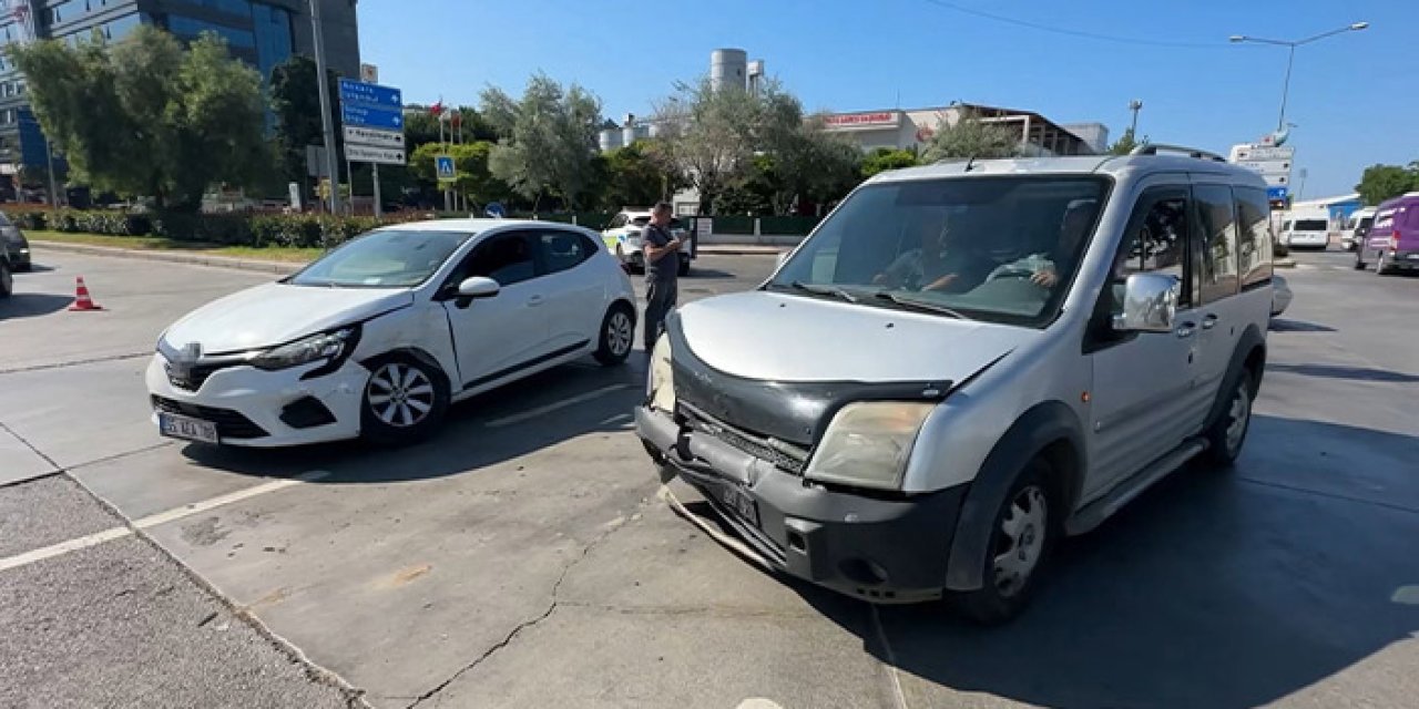 Samsun'da iki araç çarpıştı! 1 yaralı