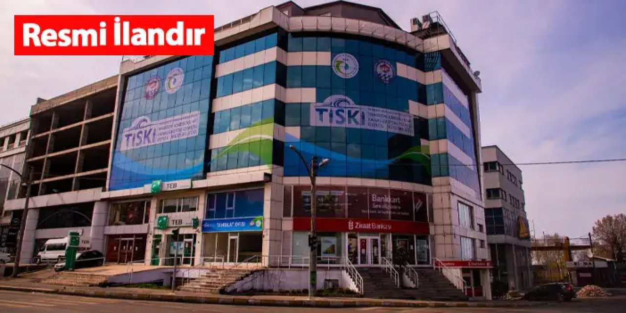 TİSKİ içme-kullanma suyu yapım işleri