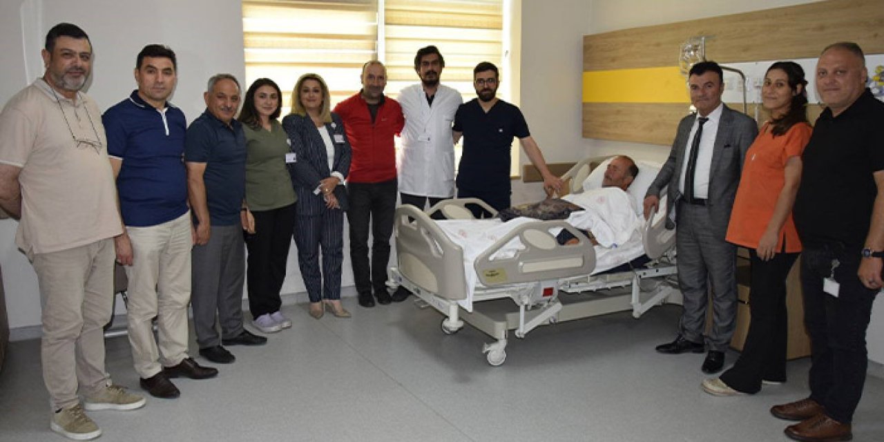 Bayburt'ta kalp yetersizliği hastasına şok özellikle kalp pili takıldı!