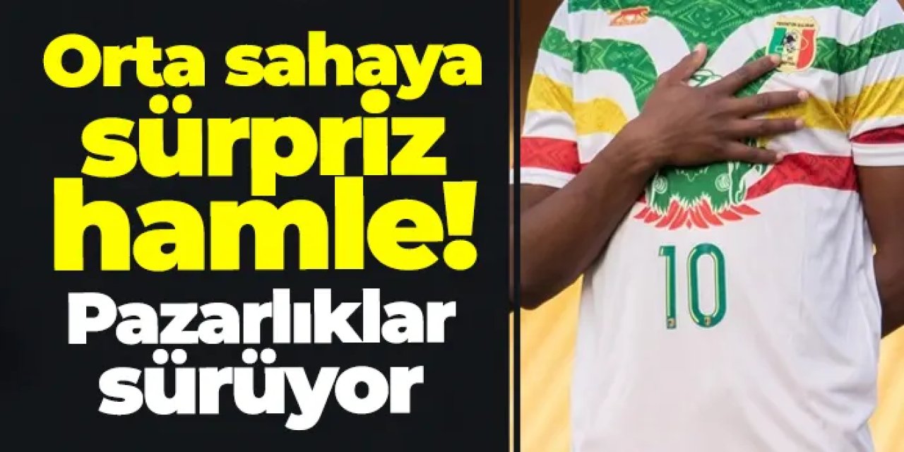 Trabzonspor’dan orta sahaya sürpriz hamle! Pazarlıklar sürüyor