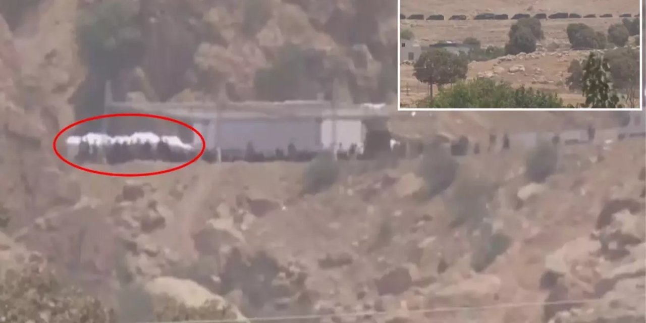 Terörist grup silahlarını yaktı! Silah bırakma süreci işliyor