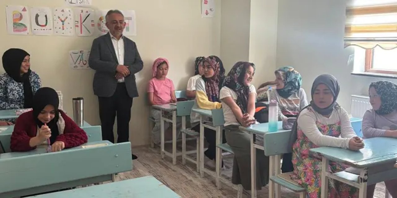 Bayburt İl Müftüsü’nden yaz Kur’an kurslarına ziyaret!