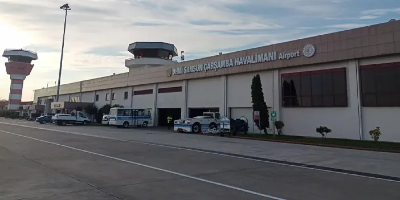 Samsun-Çarşamba Havalimanı'ndan 6 ayda 718 bin yolcu geçti