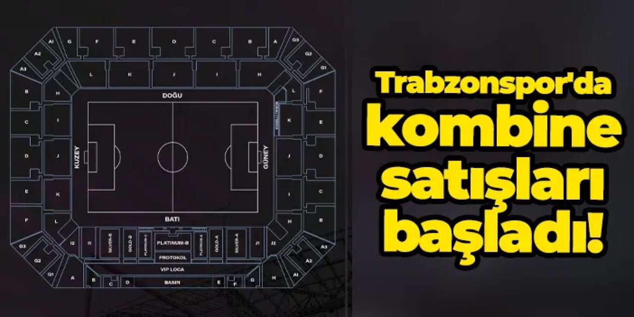 Trabzonspor'da kombine satışları başladı!