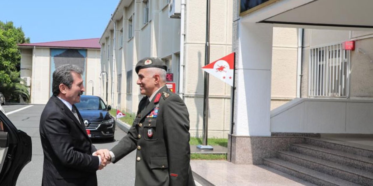 Samsun Valisi Tavlı’dan 15 Temmuz gazisine ziyaret