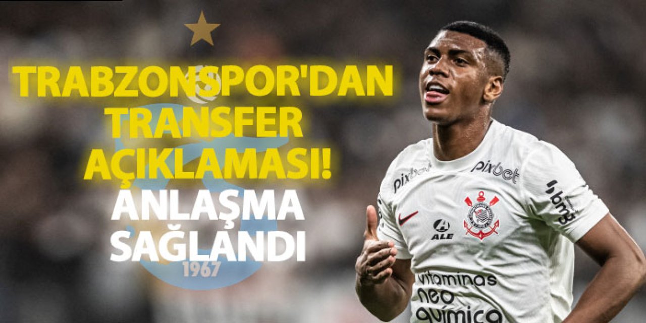 Trabzonspor'dan transfer açıklaması! Anlaşma sağlandı