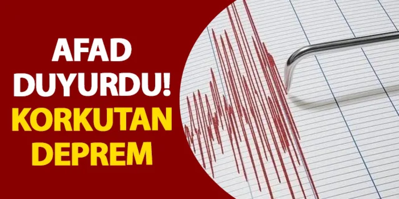 Manisa’da deprem mi oldu? Deprem mi oldu? Kaç büyüklüğünde deprem oldu? Nerede deprem oldu?