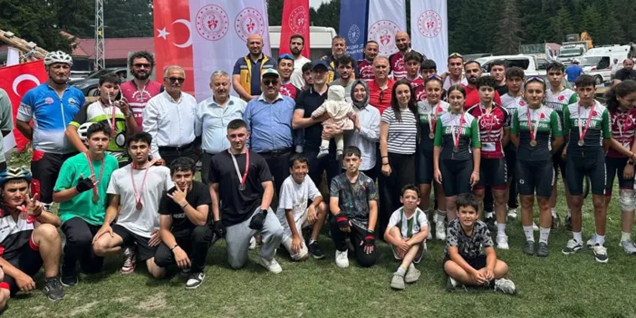 Giresun Kulakkaya Yaylası’nda bisiklet coşkusu!